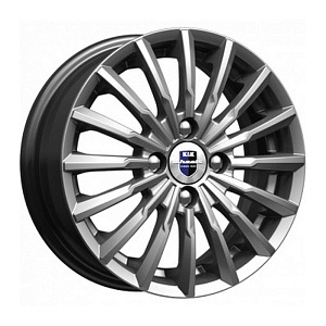 K&K Акцент 5.5x14 4*100 ET39 DIA67.1 Дарк платинум